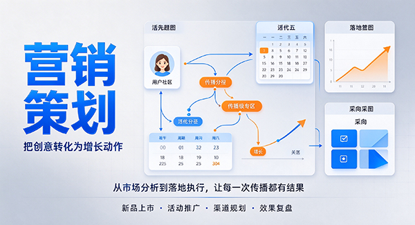 漠河市营销策划